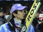 Z Rossignollami na zeskoku Krokwi - P Zakopane 2003.