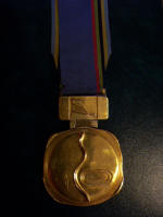 Zoty medal olimpijski Fortuny.