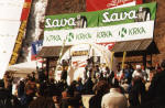 Podium, Planica 2003, fot. W. Szatkowski.