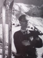 Stanisaw Marusarz w Chamonix - 1946.