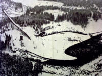 Stadion i skocznia w Lahti -lata 50.