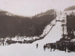 Jedno z pierwszych zdj skoczni na Krokwi - 1925 r.