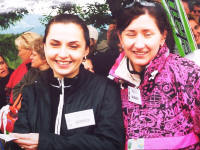 Marta i Agnieszka z TZN - zawsze obecne na zawodach w Zakopanem.